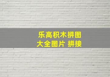 乐高积木拼图大全图片 拼接